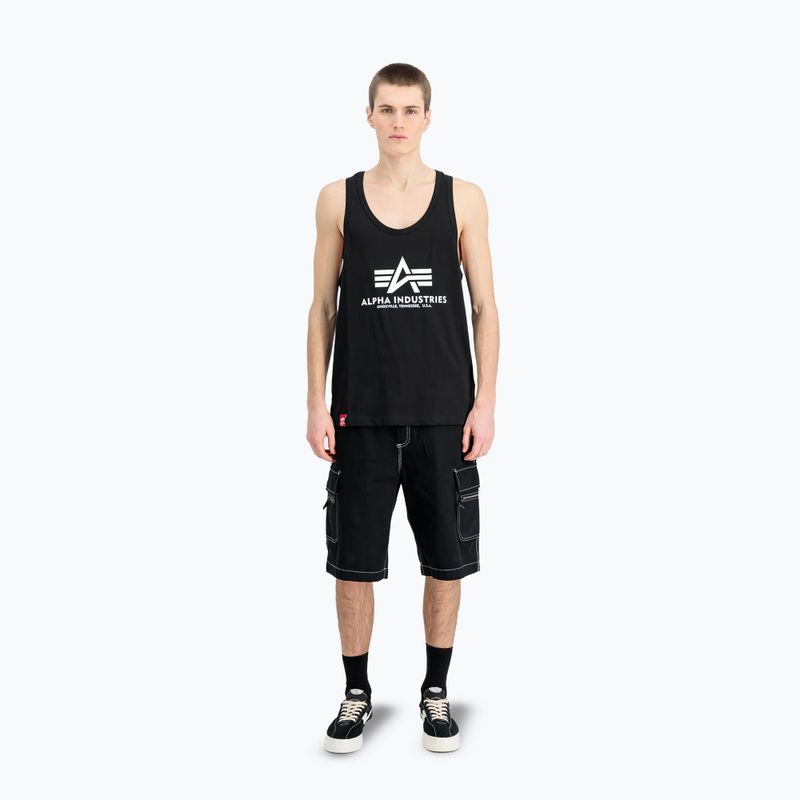 Pánské tričko Alpha Industries Basic Tank Body Building black 2