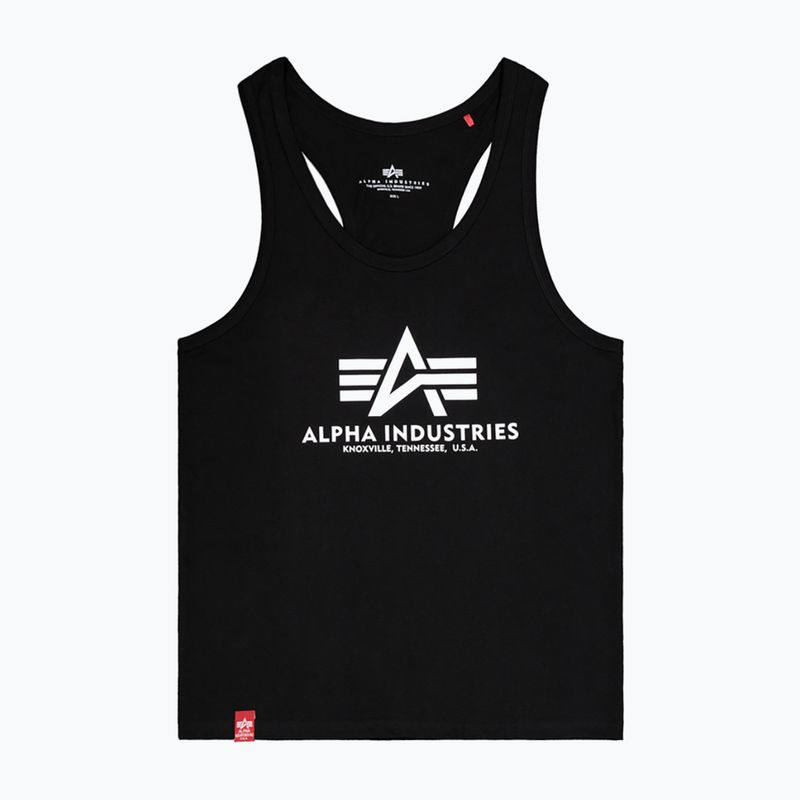 Pánské tričko Alpha Industries Basic Tank Body Building black 6