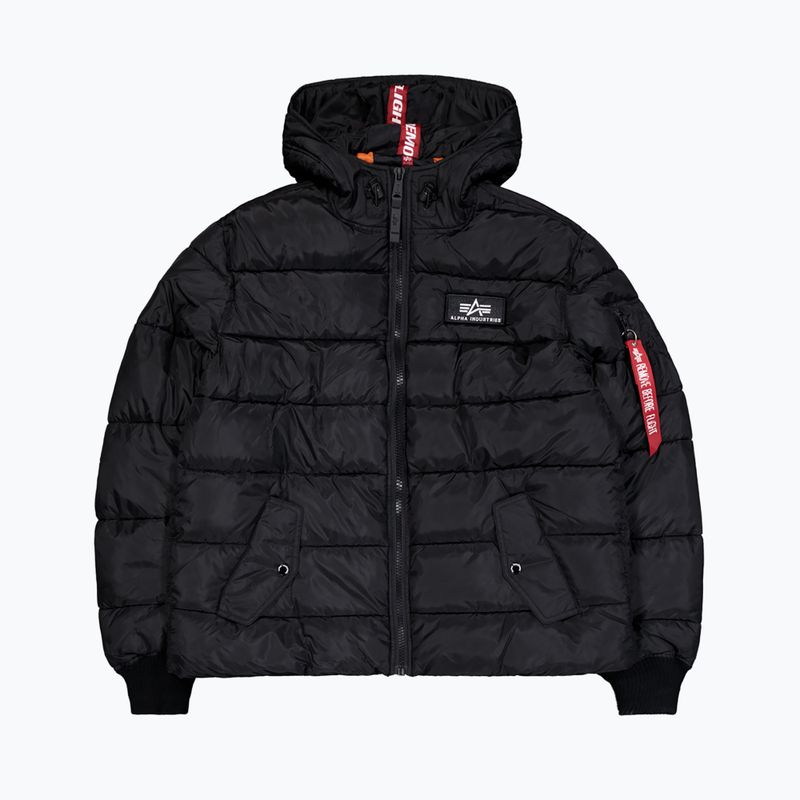 Pánská bunda Alpha Industries Hooded Puffer Faux Down black 8