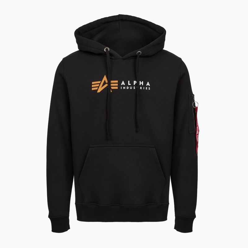 Pánská mikina Alpha Industries Alpha Label black