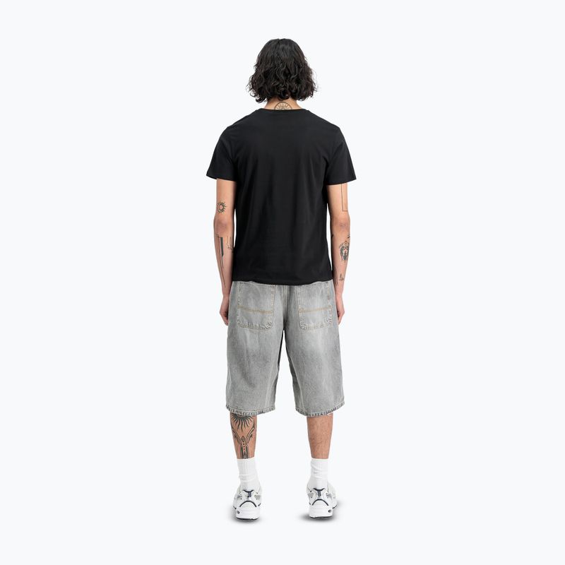 Pánské tričko Alpha Industries Basic (2 ks) black 3