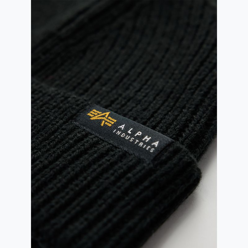 Čepice Alpha Industries Dockers Beanie black 3