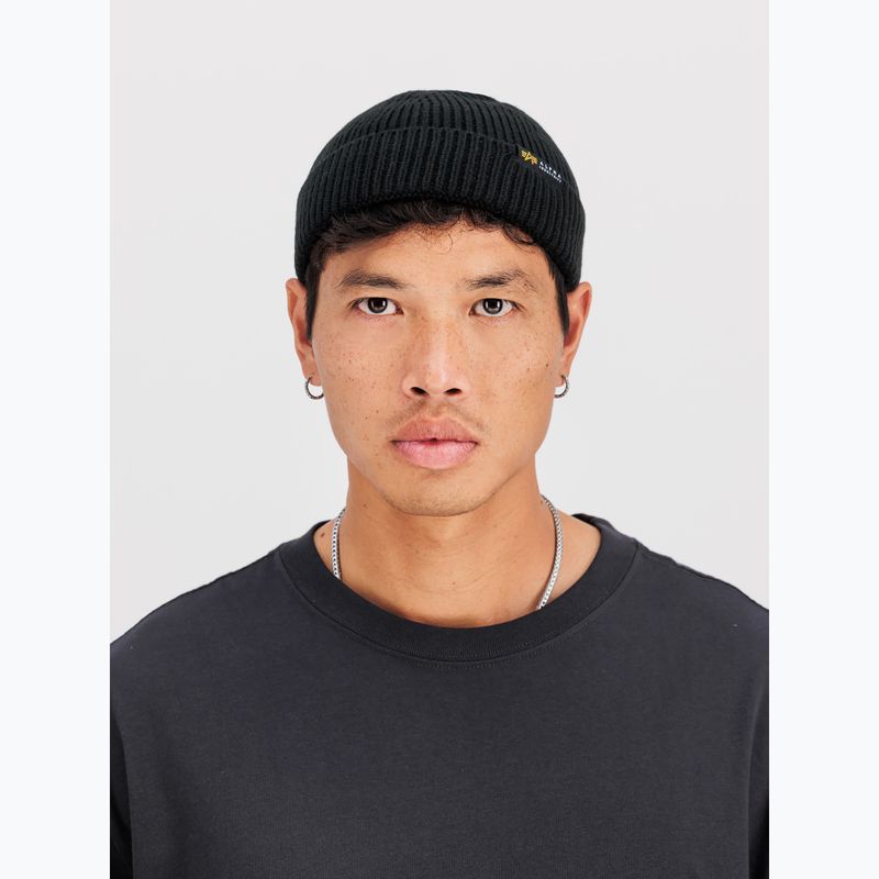 Čepice Alpha Industries Dockers Beanie black 4