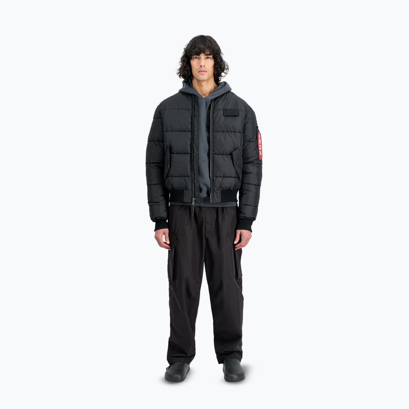 Pánská bunda Alpha Industries MA-1 Puffer Bomber black 2