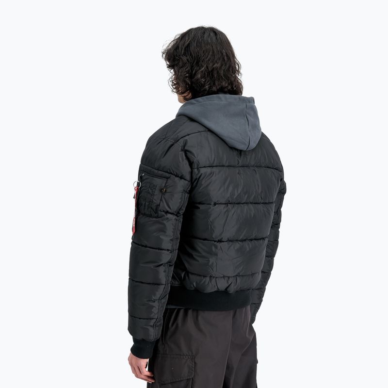 Pánská bunda Alpha Industries MA-1 Puffer Bomber black 3
