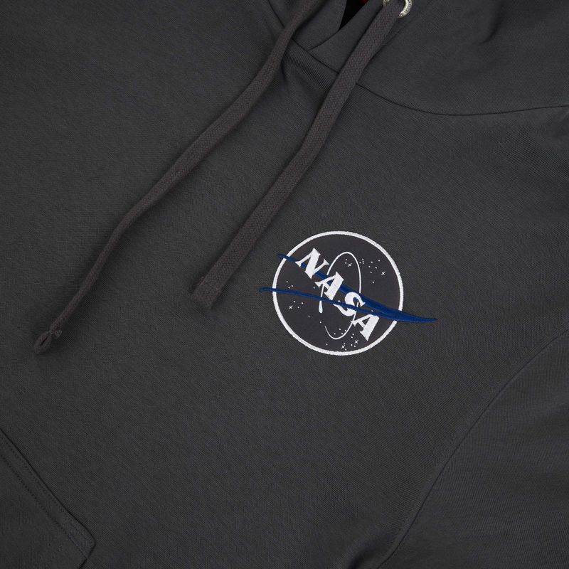 Pánská mikina Alpha Industries NASA Orbit vintage grey 3