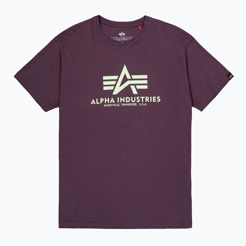 Pánské  tričko Alpha Industries  Basic plum