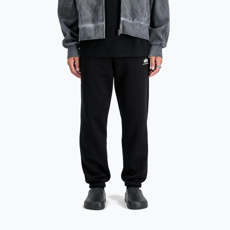 Pánské kalhoty Alpha Industries Basic Small Logo II Jogger black