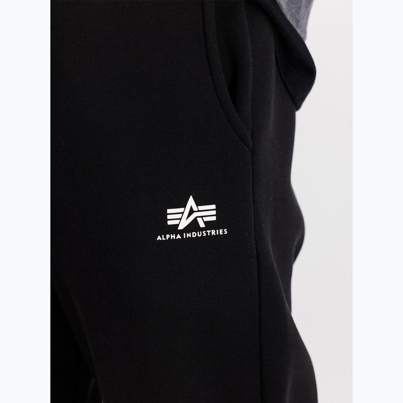 Pánské kalhoty Alpha Industries Basic Small Logo II Jogger black 6