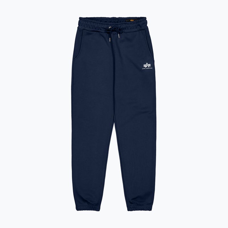 Pánské kalhoty Alpha Industries Basic Small Logo II Jogger ultra navy 12