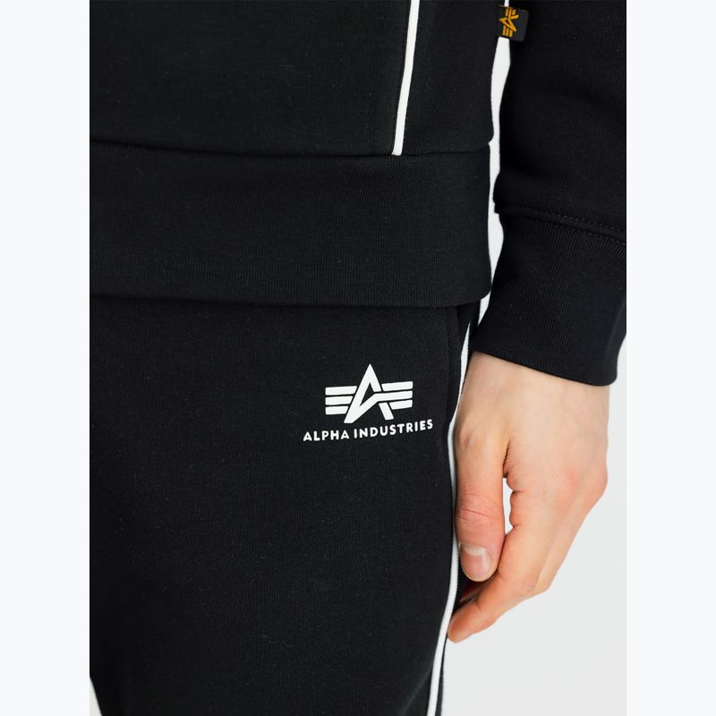 Pánské kalhoty Alpha Industries Track Small Logo Jogger black 5