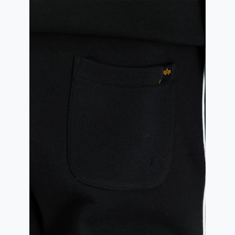 Pánské kalhoty Alpha Industries Track Small Logo Jogger black 6