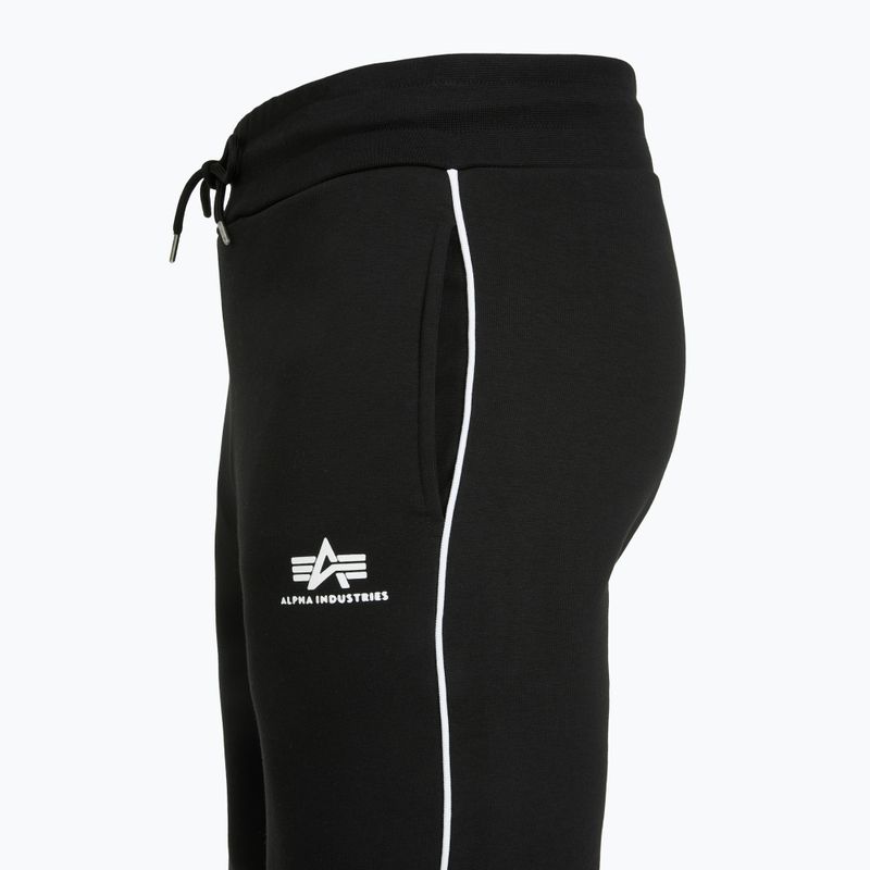 Pánské kalhoty Alpha Industries Track Small Logo Jogger black 9