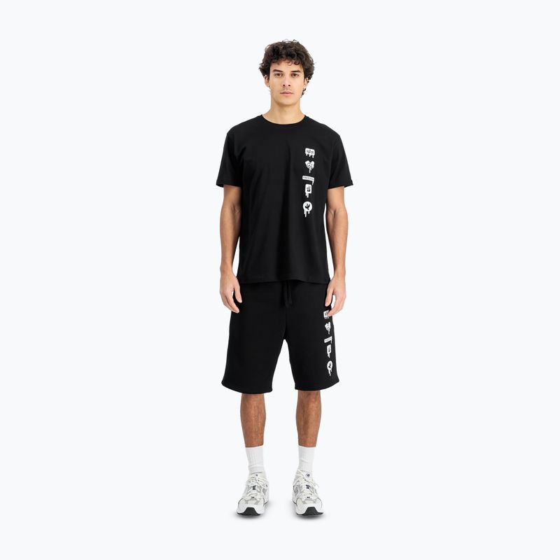 Pánské šortky Alpha Industries Freedom Jogger balck 2