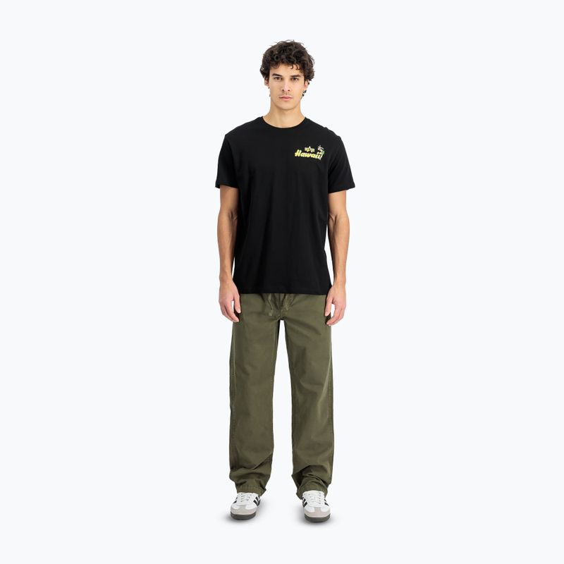 Pánské tričko Alpha Industries Pearl Harbor Back Print black 2