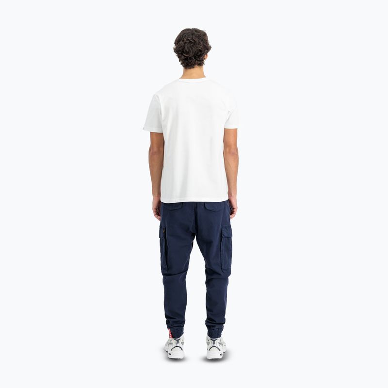 Pánské tričko Alpha Industries  Hawaii white 3