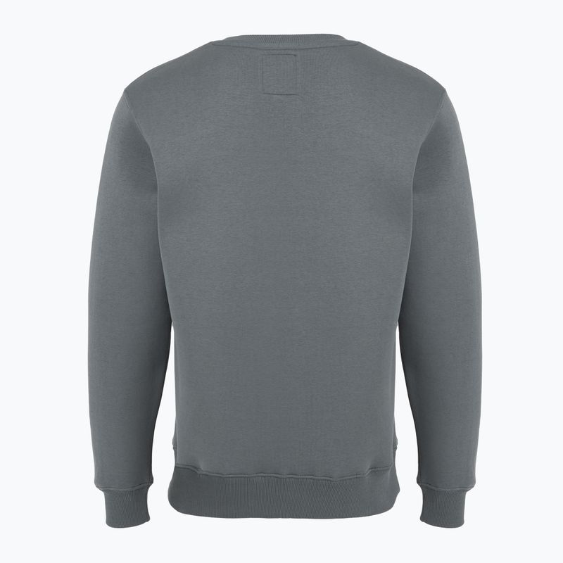 Pánská mikina Alpha Industries Basic Small Logo denim blue 6