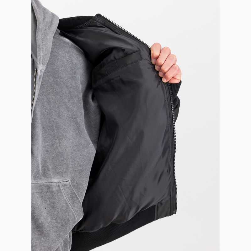 Pánská zateplená bunda Alpha Industries MA-1 Logo Puffer Bomber black 5