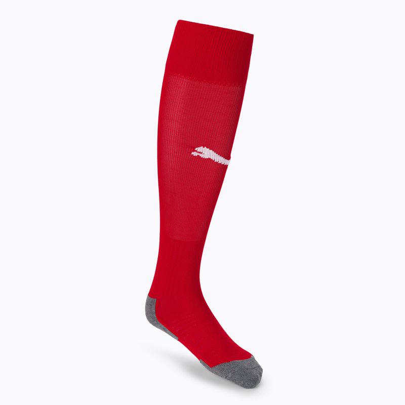 Dětské fotbalové štulpny PUMA Team Liga Core red 70344101