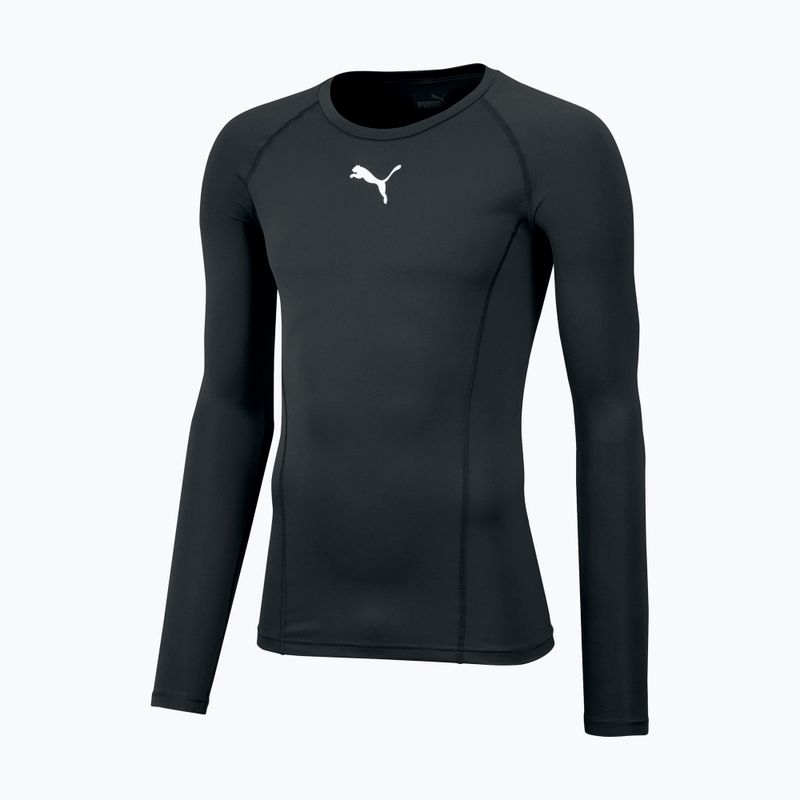 Pánské fotbalové tričko PUMA Liga Baselayer Tee černé 655920_03 6