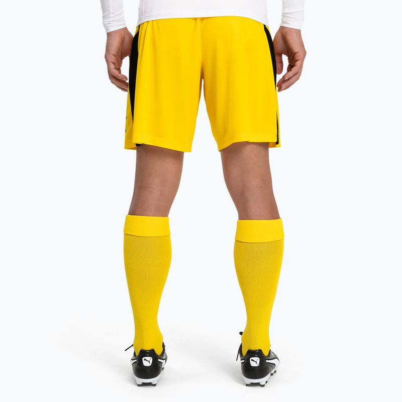 Pánské fotbalové legíny PUMA Team Liga Core cyber yellow/puma black 3