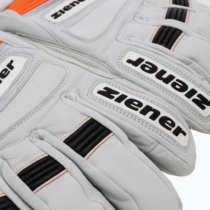 Pánské lyžařské rukavice ZIENER Guard GTX + Gore Grip PR white 801019 4