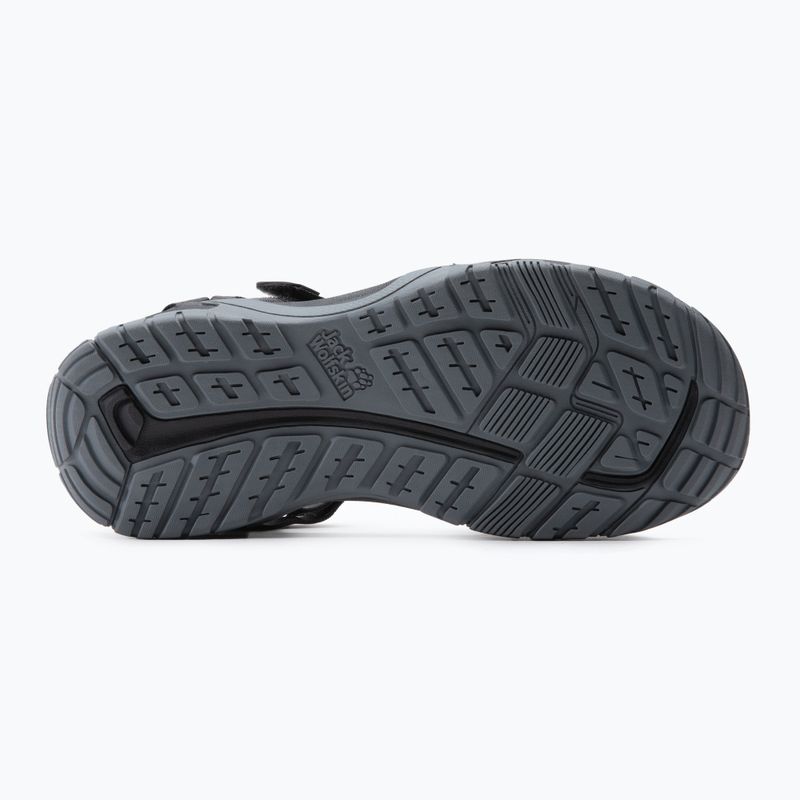 Pánské trekové sandály Jack Wolfskin Lakewood Ride šedé 4019021_6230 5