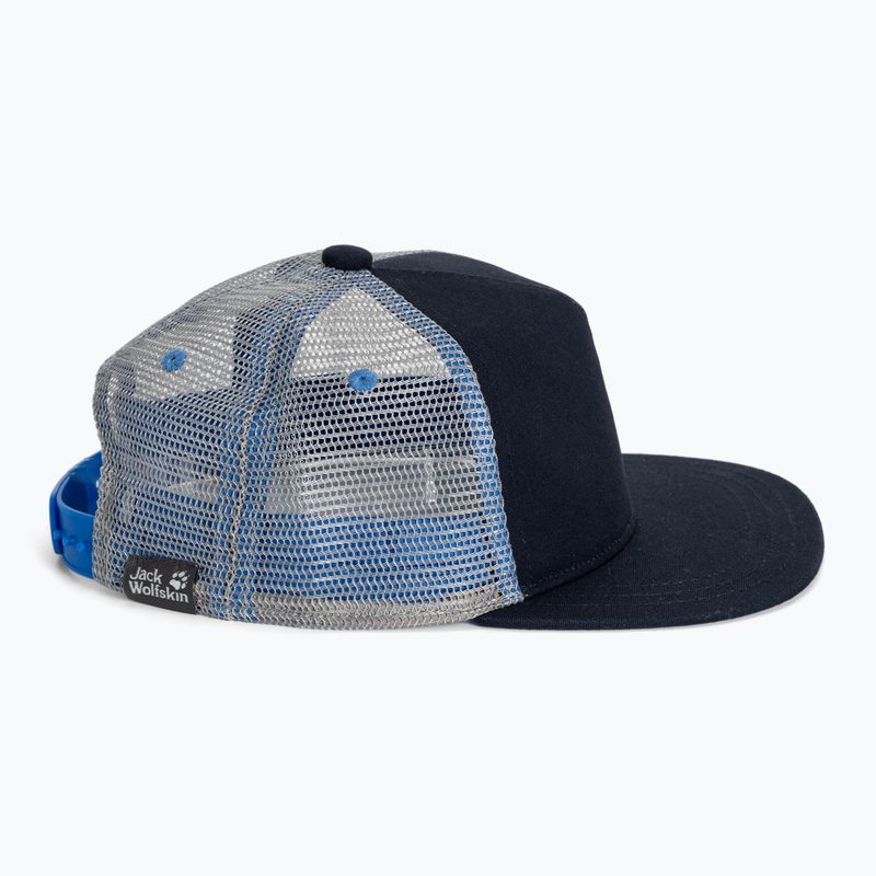 Dětská kšiltovka Jack Wolfskin Rib Paw modrá 1907641_1010 2