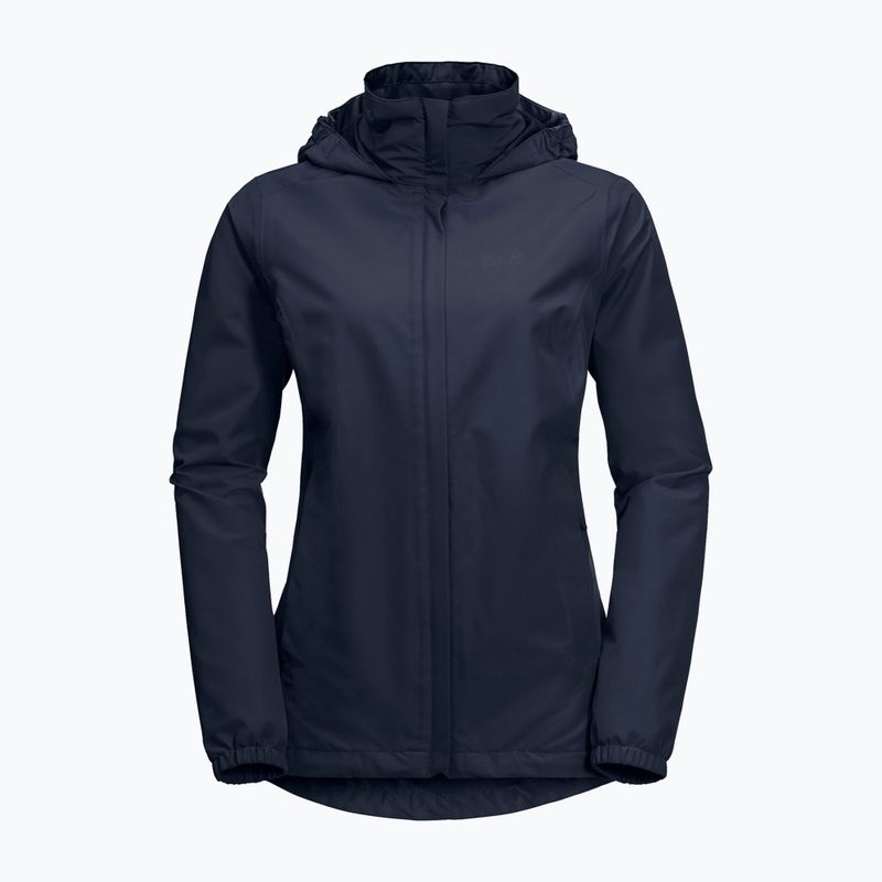 Dámská nepromokavá bunda Jack Wolfskin Stormy Point tmavě modrá 1111201_1910 4