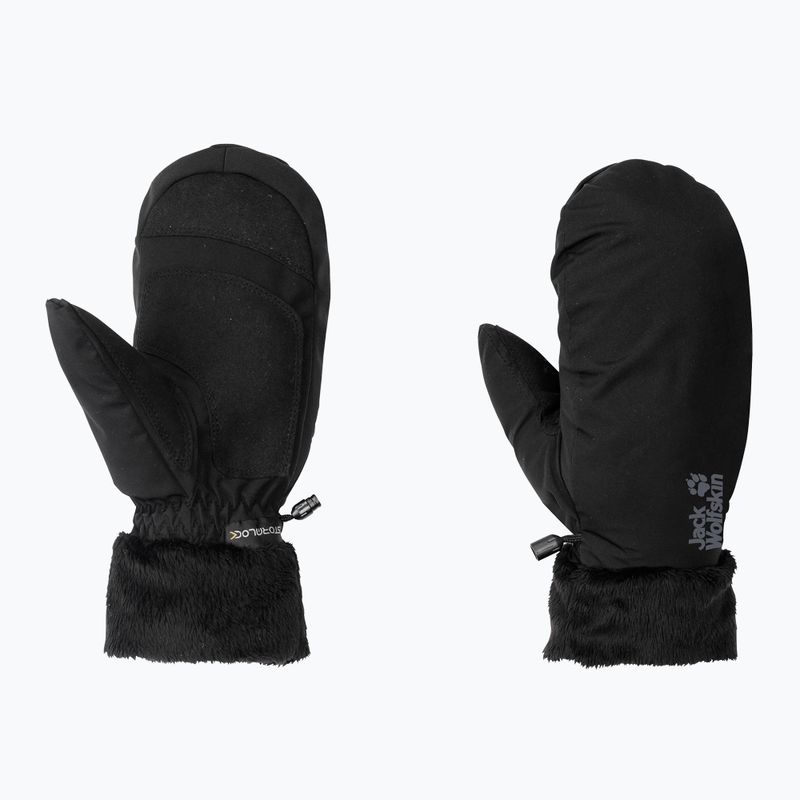 Dámské trekové rukavice Jack Wolfskin Stormlock Highloft černé 1907831_6000_004 6