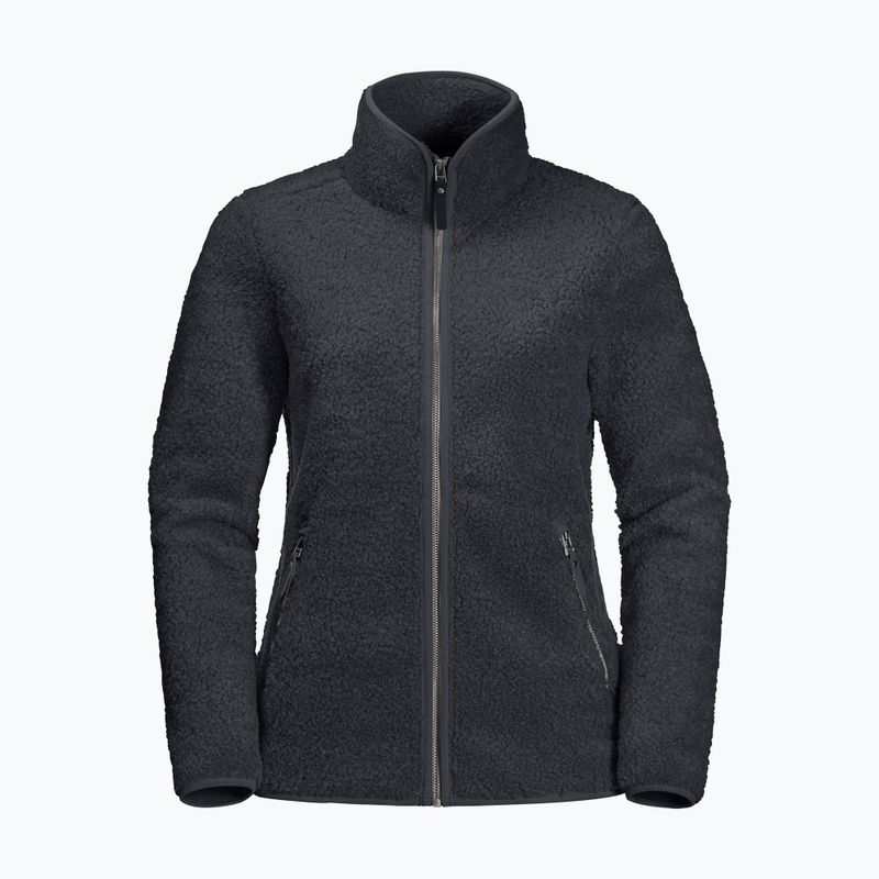 Dámská fleece mikina Jack Wolfskin High Cloud šedá 1708731 8