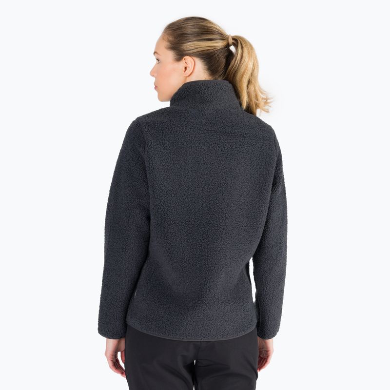 Dámská fleece mikina Jack Wolfskin High Cloud šedá 1708731 3