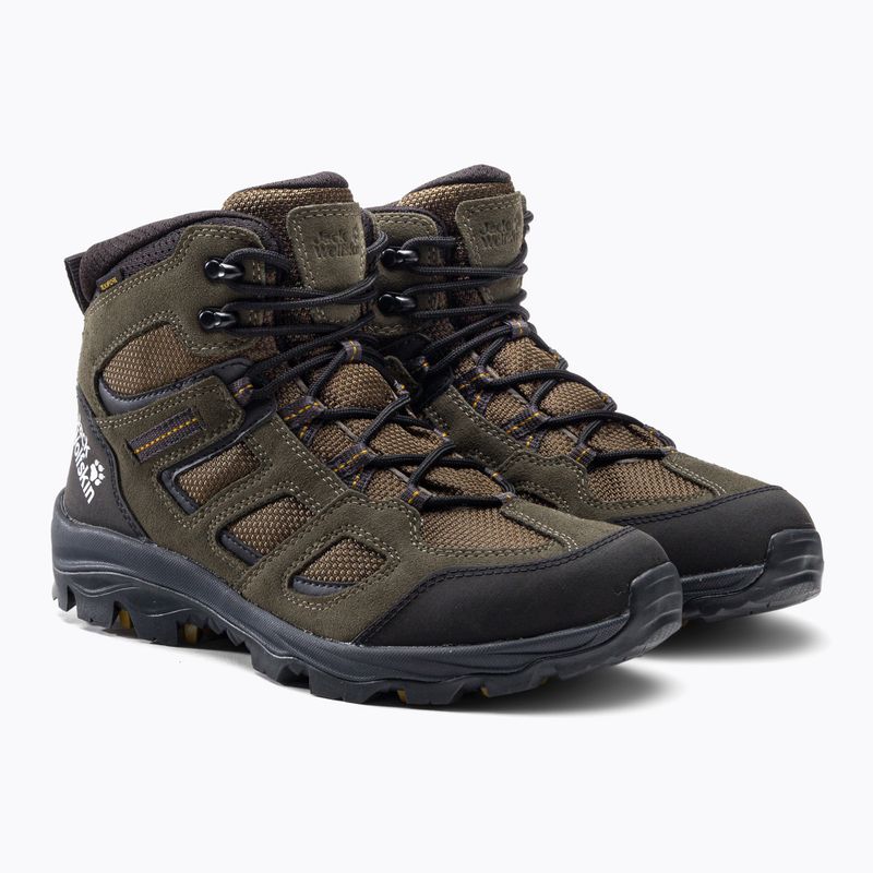 Pánská trekingová obuv Jack Wolfskin Vojo 3 Texapore Mid hnědá 4042461 5