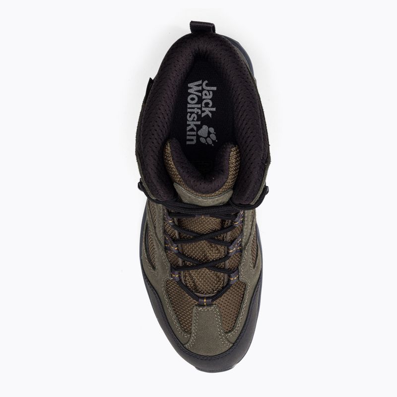 Pánská trekingová obuv Jack Wolfskin Vojo 3 Texapore Mid hnědá 4042461 6