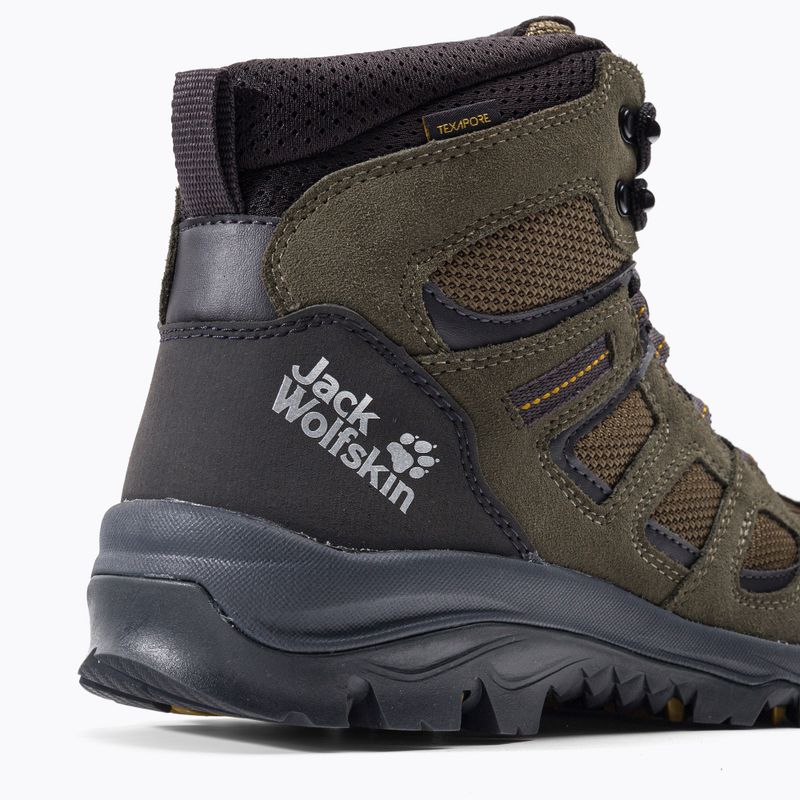Pánská trekingová obuv Jack Wolfskin Vojo 3 Texapore Mid hnědá 4042461 8