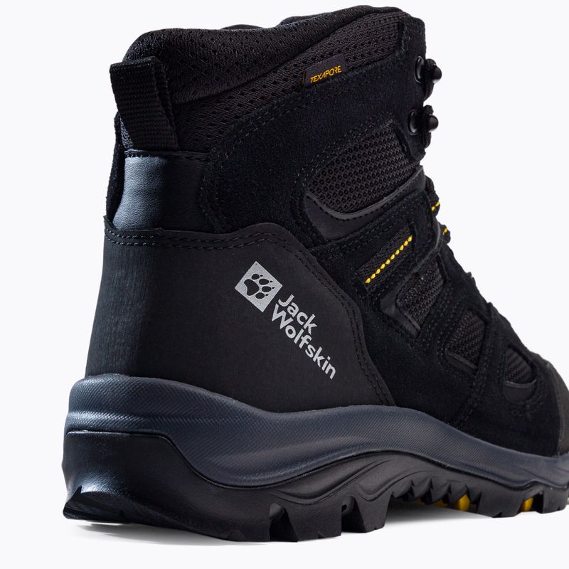 Pánská trekingová obuv Jack Wolfskin Vojo 3 Texapore Mid černá 4042461 7