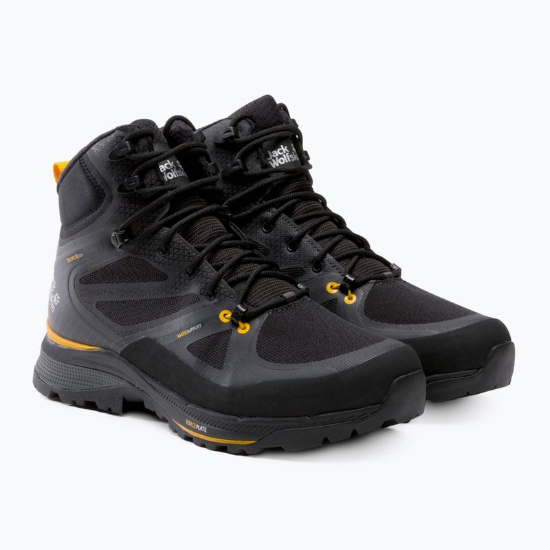 Pánská trekingová obuv Jack Wolfskin Force Trekker Texapore černá 4048601_6055 4