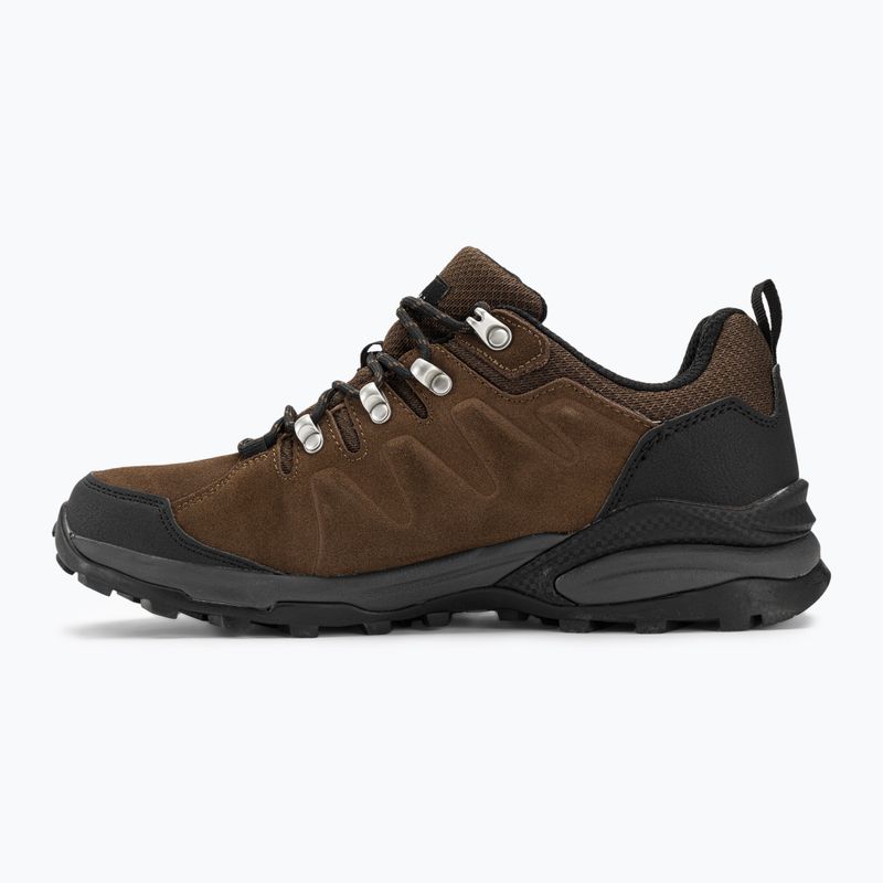 Jack Wolfskin Refugio Texapore Low brown/phantom pánské trekové boty 10