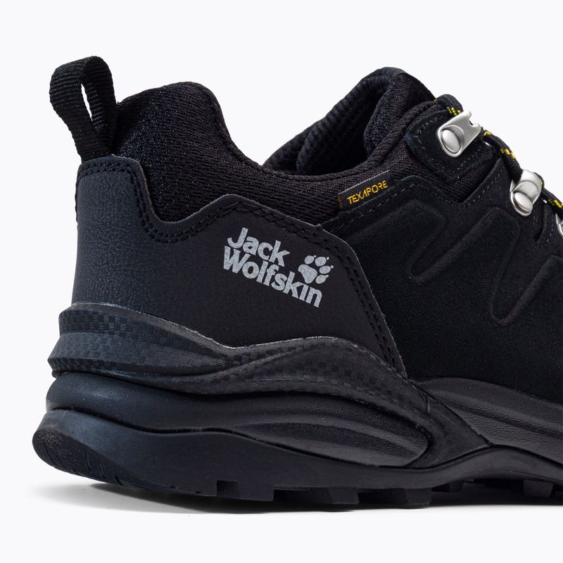 Pánská trekingová obuv Jack Wolfskin Refugio Texapore Low černá 4049851 7