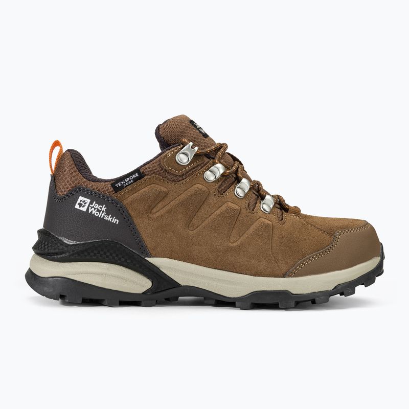 Dámské trekové boty Jack Wolfskin Refugio Texapore Low brown / apricot 2