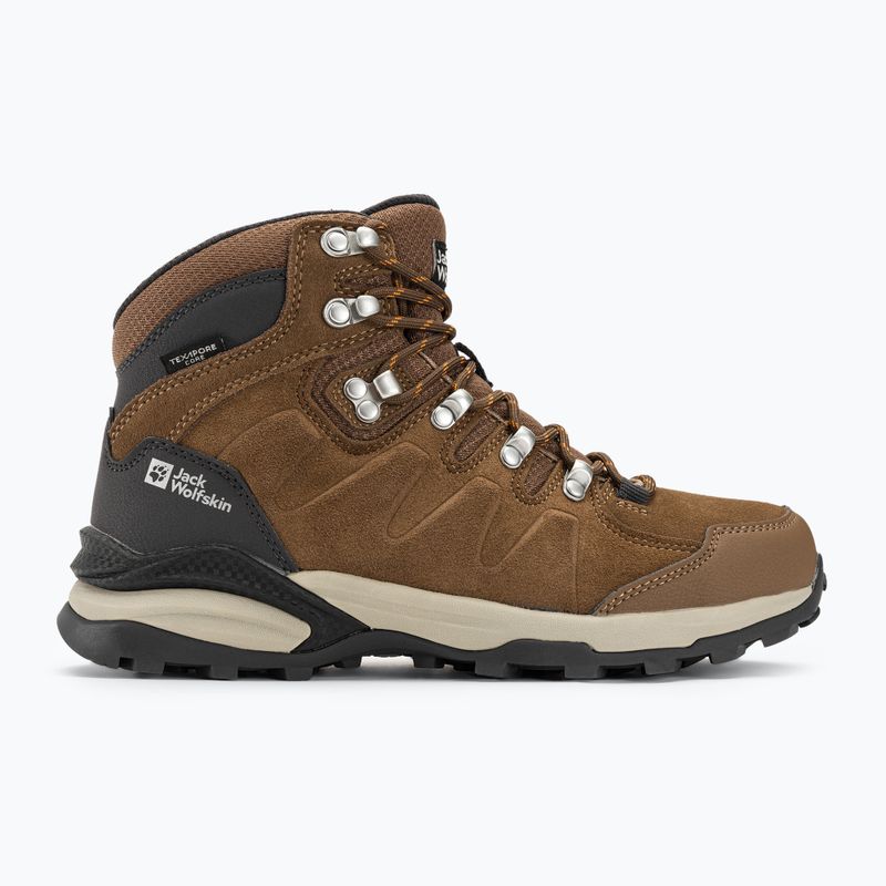 Dámské trekové boty Jack Wolfskin Refugio Texapore Mid brown/apricot 2