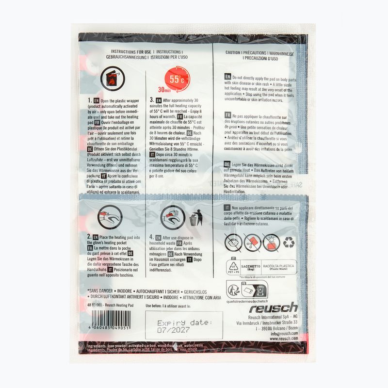Sada ohřívačů Reusch Heating Pad Set 8h white 4