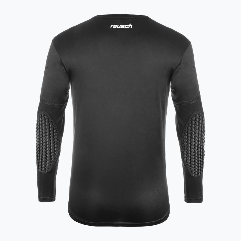 Pánské brankářské tričko Reusch Goalkeeper Jersey Padded black/white 2