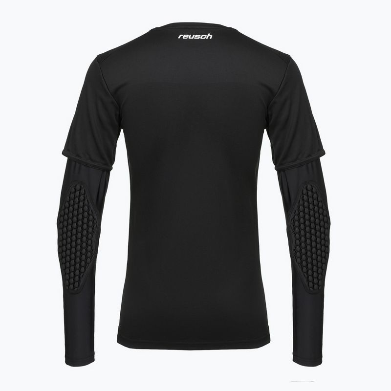 Pánské brankářské tričko Reusch Goalkeeper Jersey Padded black/white 2