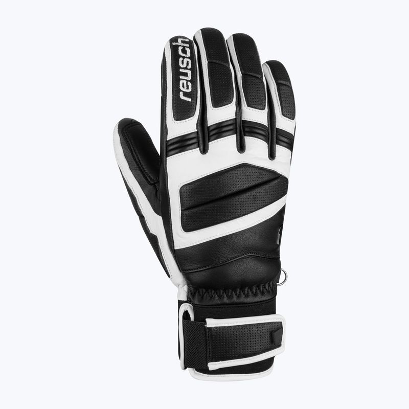 Lyžařské rukavice Reusch Master Pro black/white 2