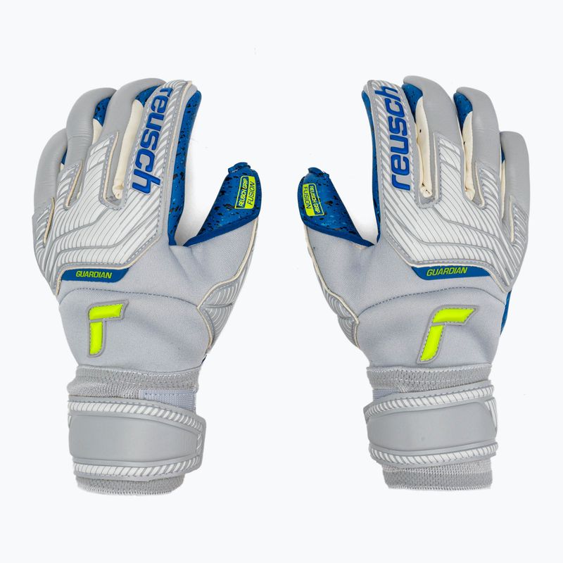 Reusch Attrakt Fusion Guardian šedé brankářské rukavice 5270985