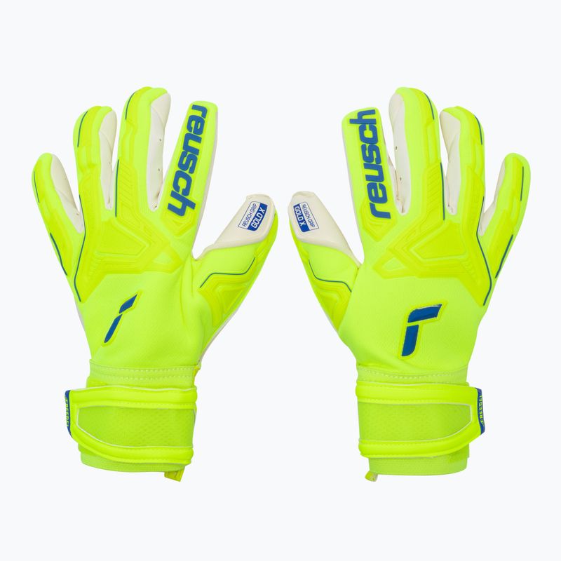 Reusch Attrakt Freegel Gold X brankářské rukavice žluté 5270935