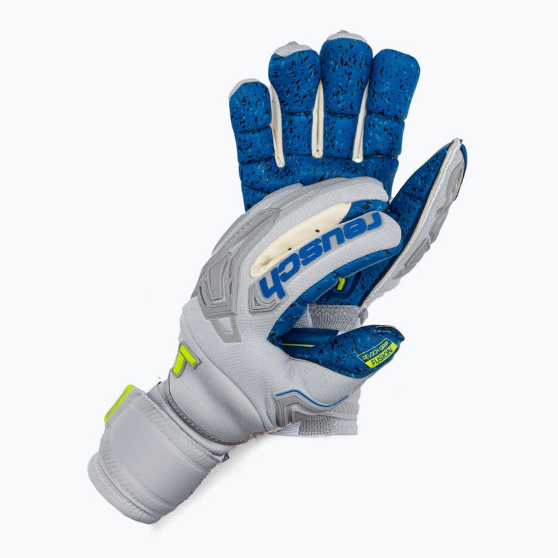 Reusch Attrakt Freegel Fusion Ortho-Tec Brankářské rukavice šedé 5270990 2