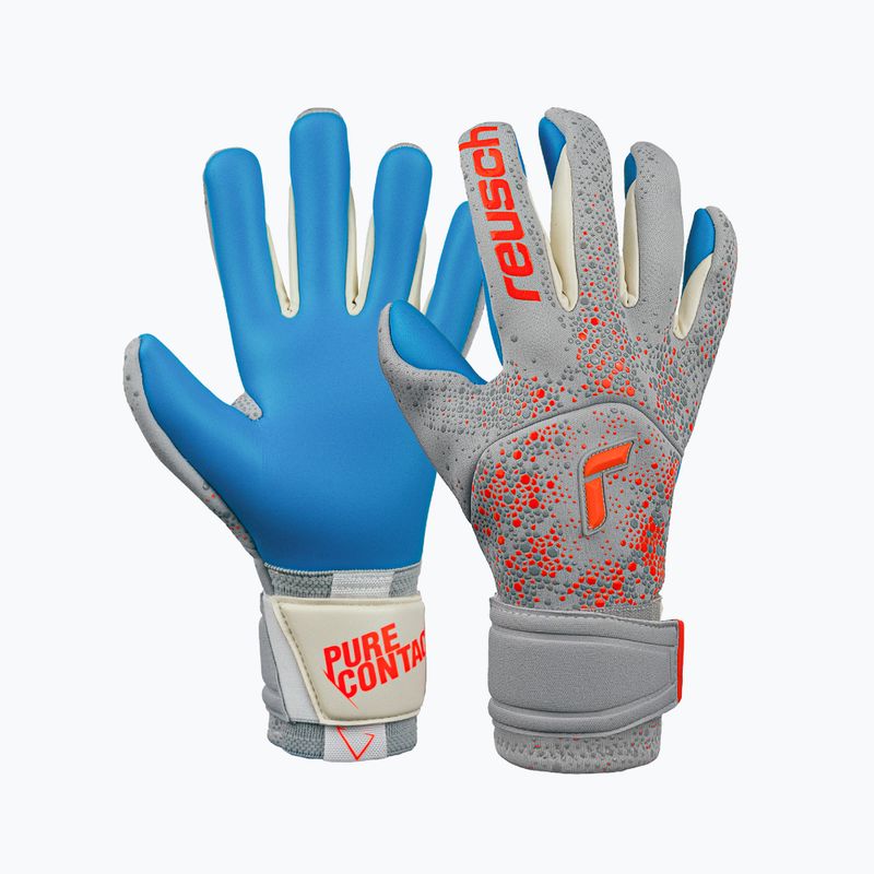 Brankářské rukavice Reusch Pure Contact Aqua 6026 šedé 5270400-6026 6