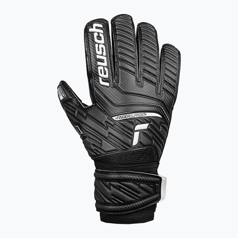 Brankářské rukavice Reusch Attrakt Resist Finger Support černé 5270610-7700 6